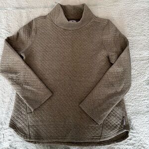 Wind River Olive Green Quilted Women's Sweater Size Medium